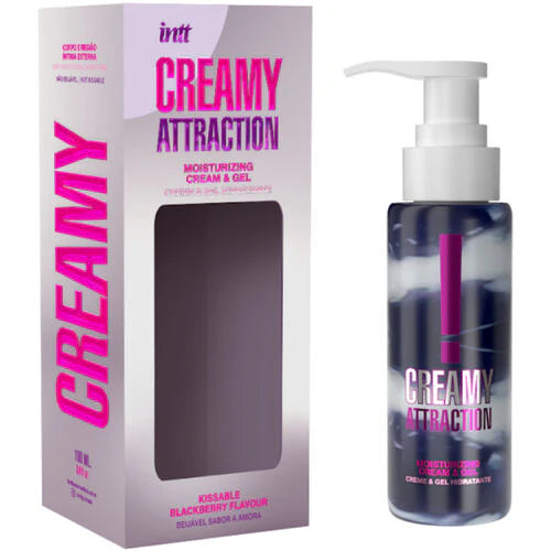 Creme e Gel Beijável sabor Amora