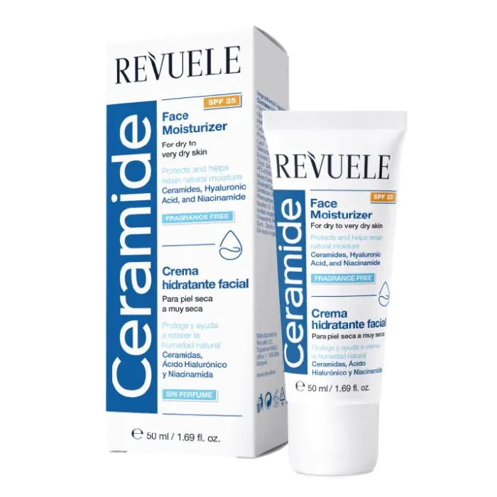 Creme facial com ceramidas SPF 25