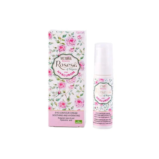 Creme de Contorno de Olhos Rosas & Ácido hialurônico