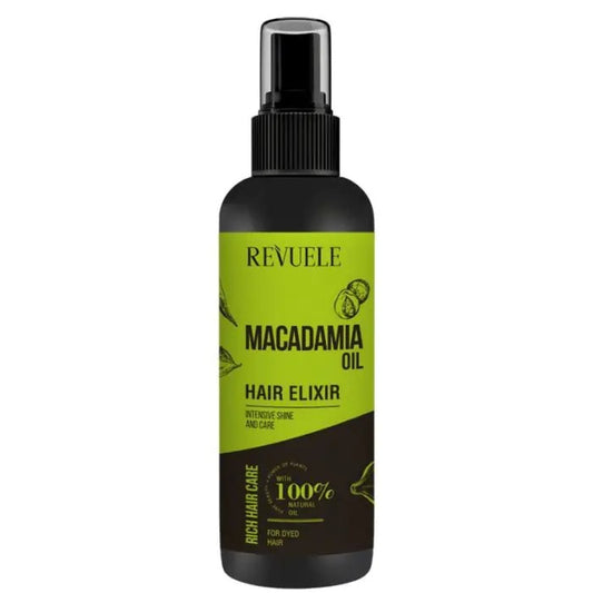 Óleo de macadamia cabelos tingidos