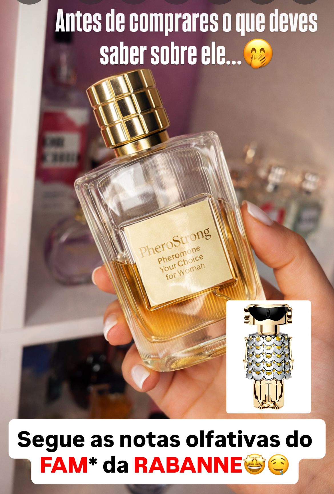 Perfume Choice com Feromonas