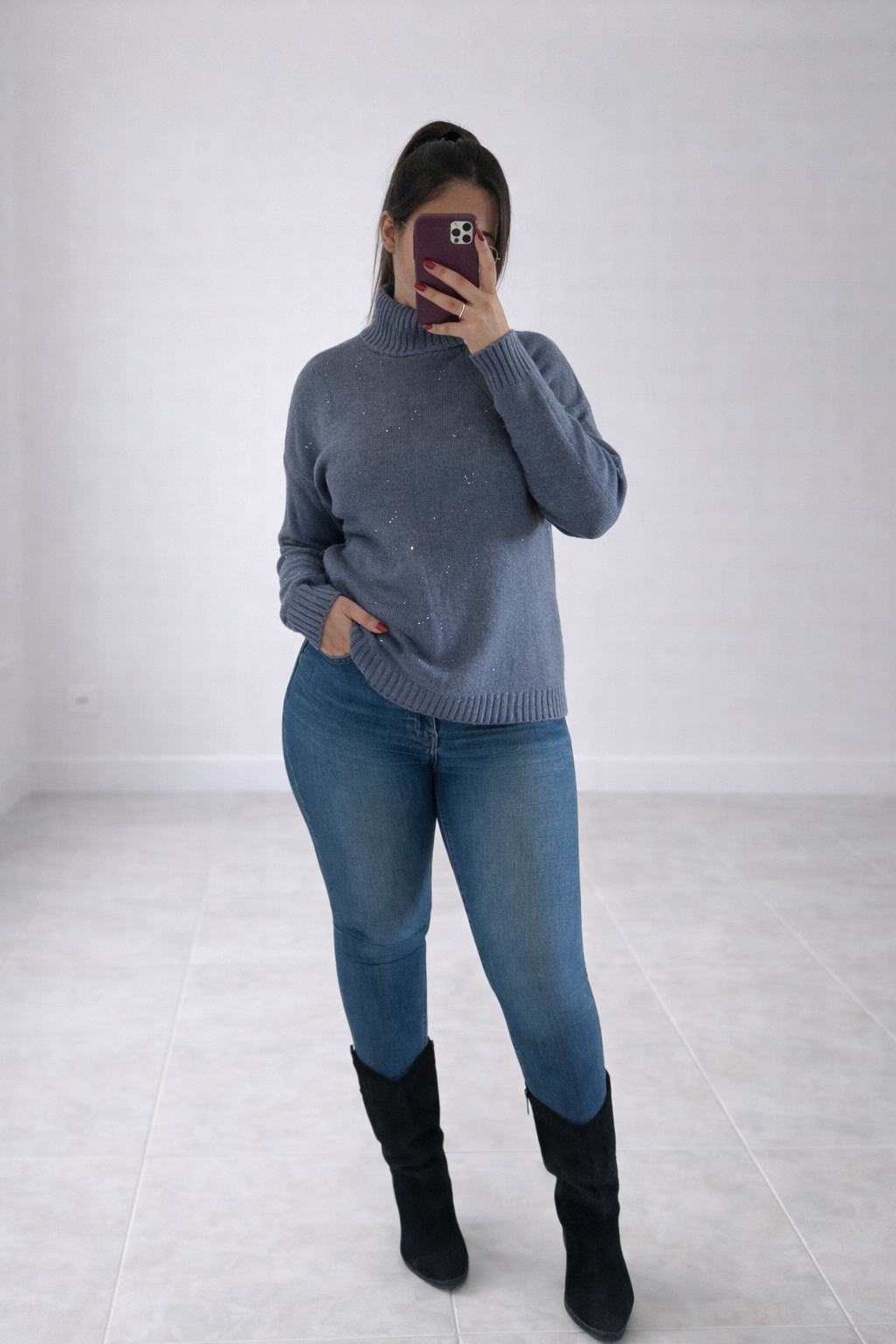 Camisola de malha