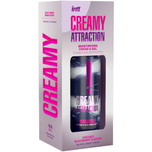 Creme e Gel Beijável sabor Amora