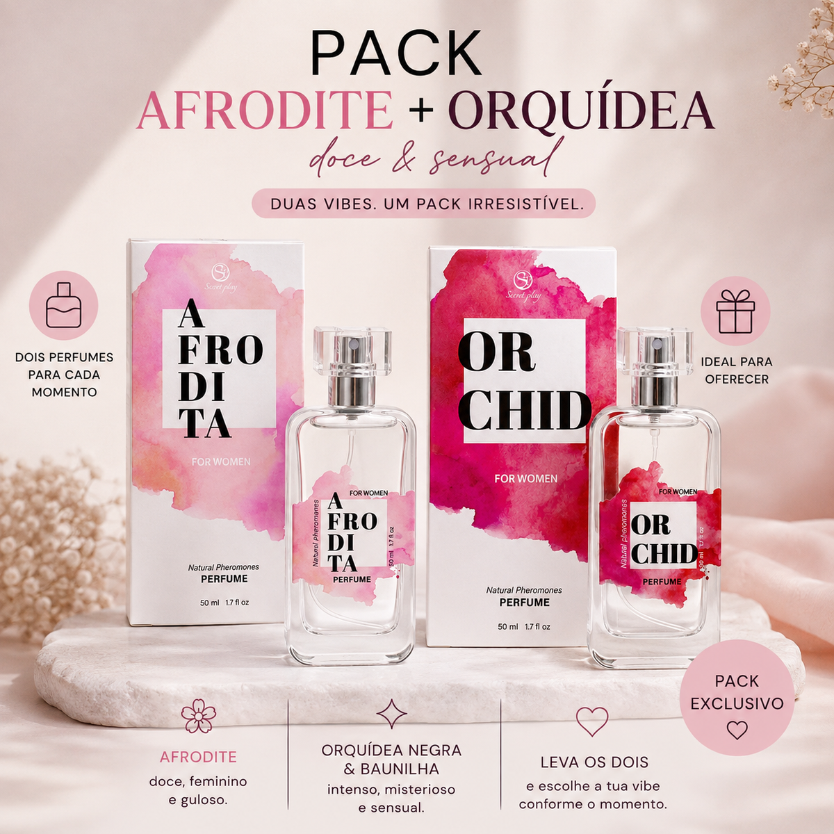 PACK AFRODITA + ORQUÍDEA