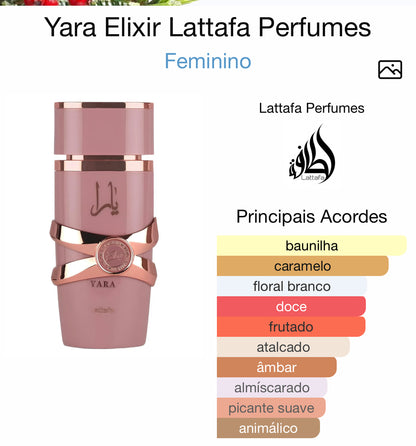 YARA ELIXIR 100ml | LATTAFA (feminino)