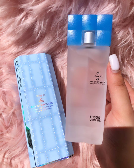 Perfume Free and Mysterious (inspiração Light Blue D&G)