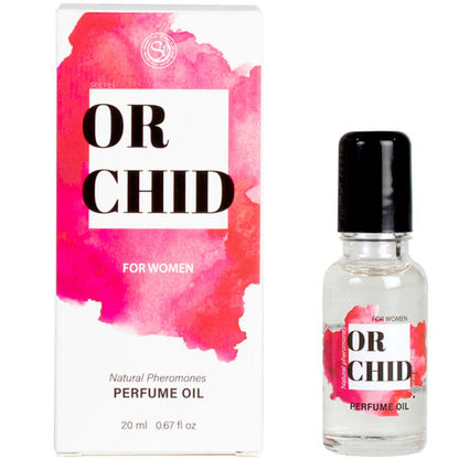 Óleo de perfume feromonas-Orquídea negra e Baunilha 20ml