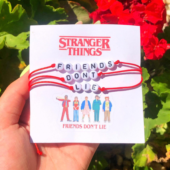 Pulseiras da amizade Stranger Things