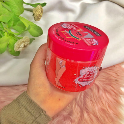 Esfoliante corporal com sabão