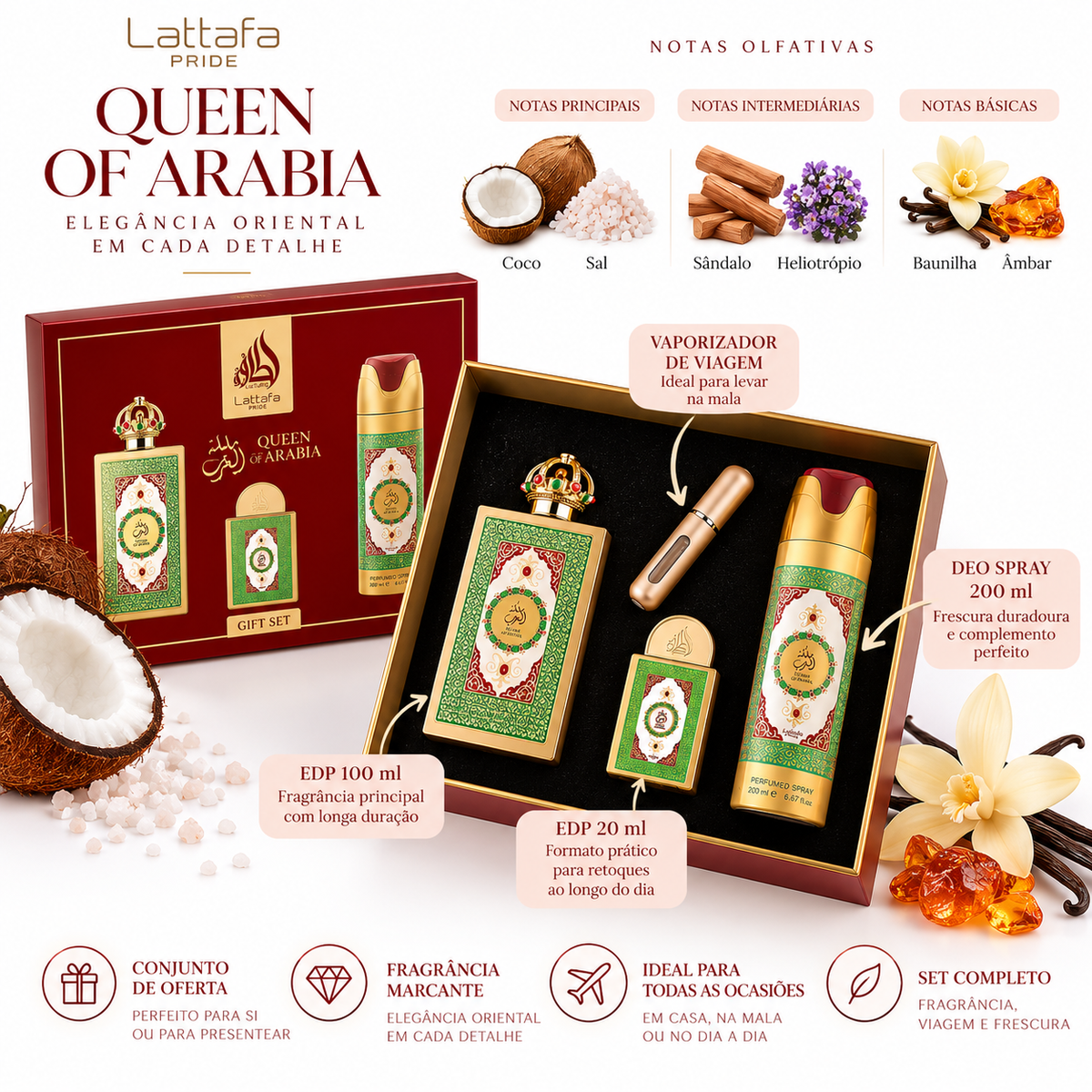 QUEEN OF ARABIA 👑 KIT COMPLETO