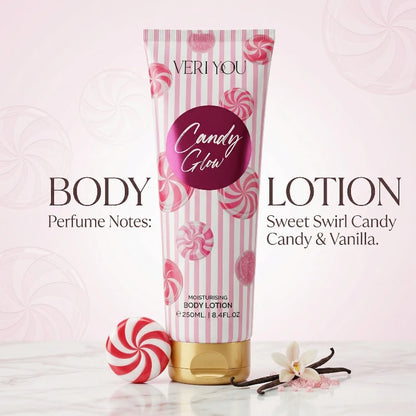 Loção Corporal com Aroma Doce - Maciez e Hidratação (250ml)