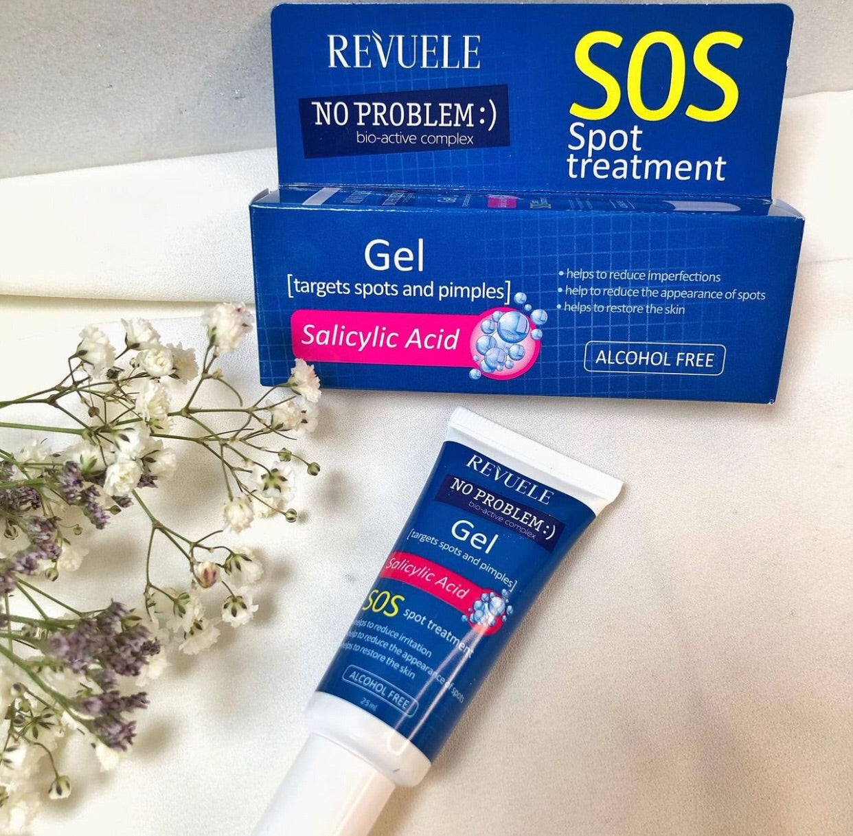 Gel tratamento de espinhas