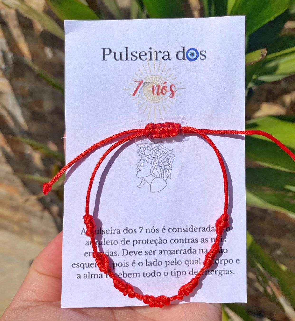 Pulseira dos 7 nós
