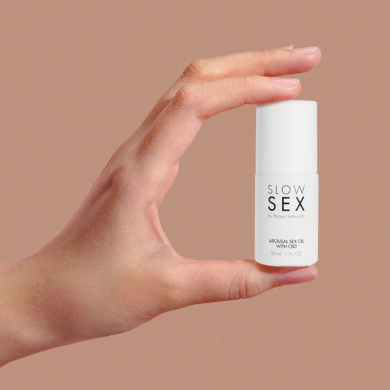 Slow Sex óleo de massagem com CBD
