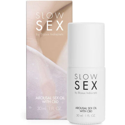 Slow Sex óleo de massagem com CBD