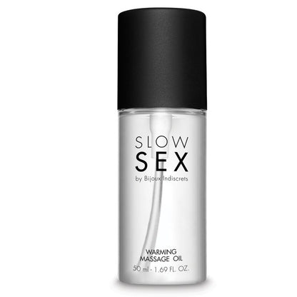 Slow Sex óleo de massagem efeito calor